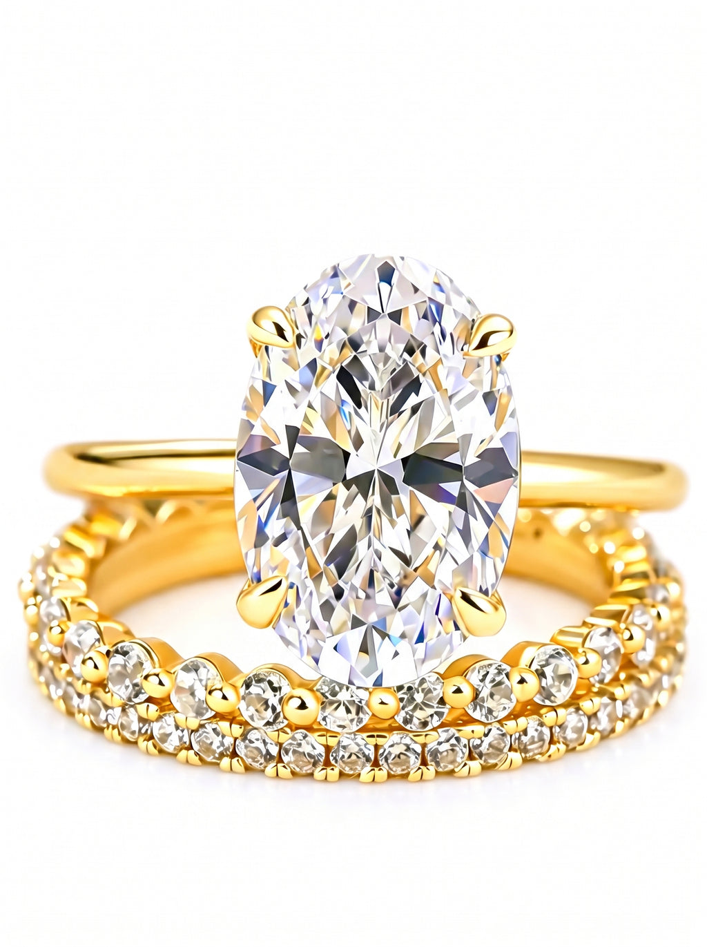 Theia Oval Diamond Ring｜925 Sterling Silver